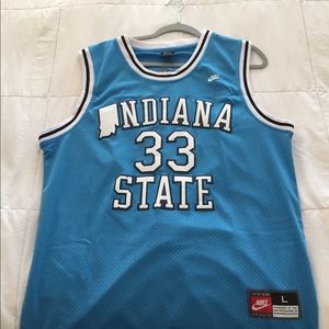 Larry Bird Indiana State Jersey
